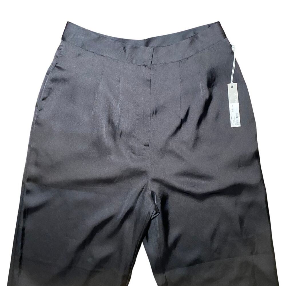 Tart - NWT - Amal Black Lightweight Shiny Pants - Size Small